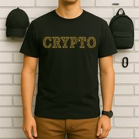 Golden Crypto Logo Limited Edition T-Shirt