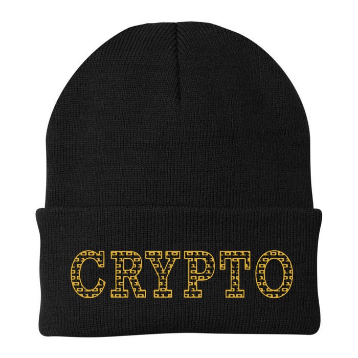 Golden Crypto Logo Limited Edition Beanie