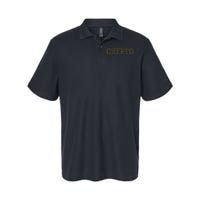 Golden Crypto Logo Limited Edition Softstyle Adult Sport Polo