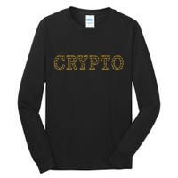 Golden Crypto Logo Limited Edition Tall Long Sleeve T-Shirt