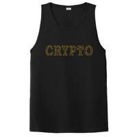 Golden Crypto Logo Limited Edition PosiCharge Competitor Tank