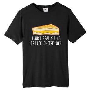 Grilled Cheese Lover I Just Really Like Grilled Cheese Tall Fusion ChromaSoft Performance T-Shirt