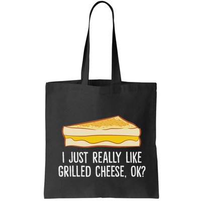 Grilled Cheese Lover I Just Really Like Grilled Cheese Bag