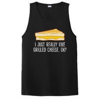 Grilled Cheese Lover I Just Really Like Grilled Cheese PosiCharge Competitor Tank