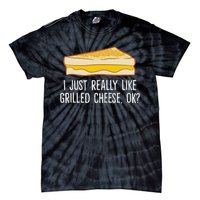 Grilled Cheese Lover I Just Really Like Grilled Cheese Tie-Dye T-Shirt