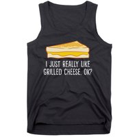 Grilled Cheese Lover I Just Really Like Grilled Cheese Tank Top