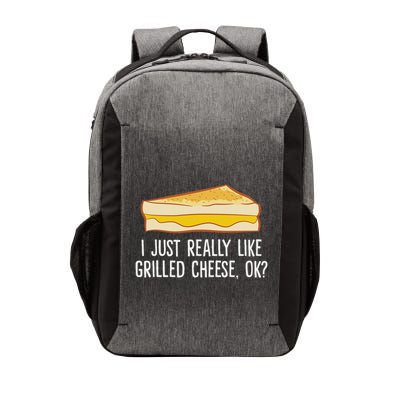 Grilled Cheese Lover I Just Really Like Grilled Cheese Vector Backpack
