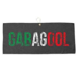 Gabagool Capicola Meat New Jersey Italian Pride Gift Large Microfiber Waffle Golf Towel