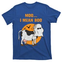 Ghost Cow Moo I Mean Boo Gift T-Shirt