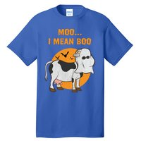 Ghost Cow Moo I Mean Boo Gift Tall T-Shirt