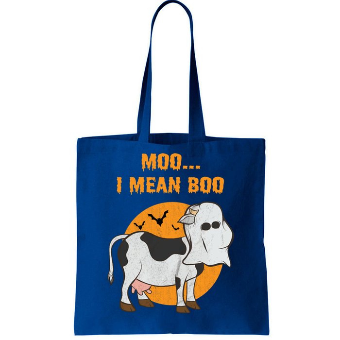 Ghost Cow Moo I Mean Boo Gift Tote Bag