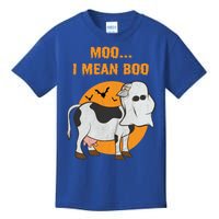 Ghost Cow Moo I Mean Boo Gift Kids T-Shirt