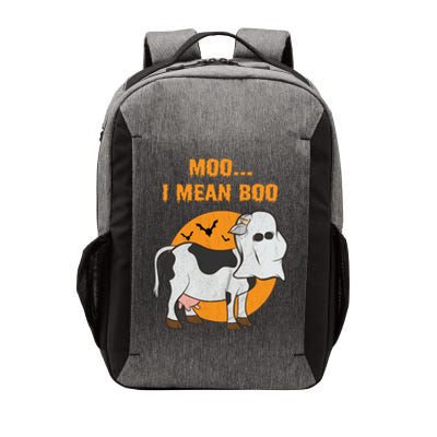 Ghost Cow Moo I Mean Boo Gift Vector Backpack