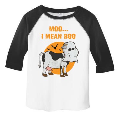 Ghost Cow Moo I Mean Boo Gift Toddler Fine Jersey T-Shirt