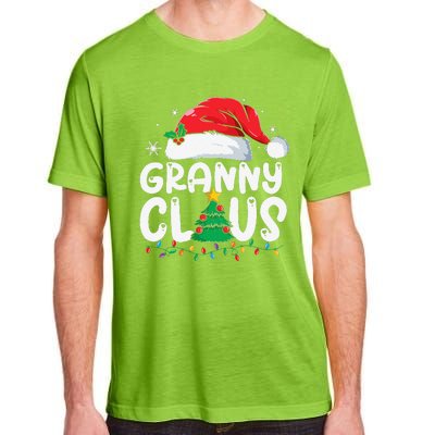 Granny Claus Matching Group Xmas Family Christmas Pajama Adult ChromaSoft Performance T-Shirt