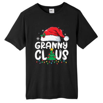 Granny Claus Matching Group Xmas Family Christmas Pajama Tall Fusion ChromaSoft Performance T-Shirt