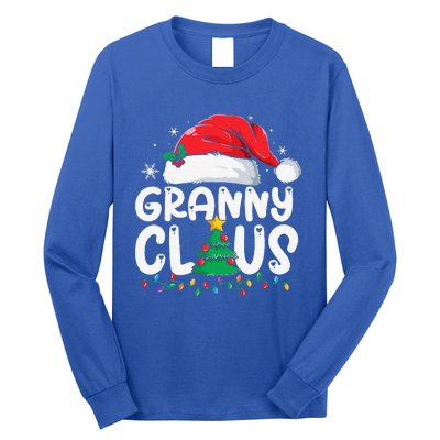 Granny Claus Matching Group Xmas Family Christmas Pajama Long Sleeve Shirt