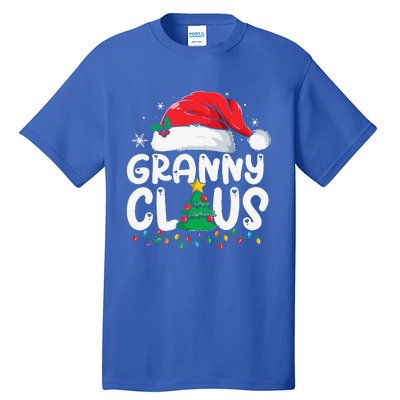 Granny Claus Matching Group Xmas Family Christmas Pajama Tall T-Shirt