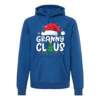 Granny Claus Matching Group Xmas Family Christmas Pajama Premium Hoodie