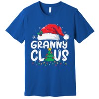 Granny Claus Matching Group Xmas Family Christmas Pajama Premium T-Shirt