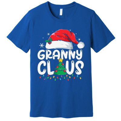 Granny Claus Matching Group Xmas Family Christmas Pajama Premium T-Shirt