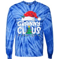 Granny Claus Matching Group Xmas Family Christmas Pajama Tie-Dye Long Sleeve Shirt