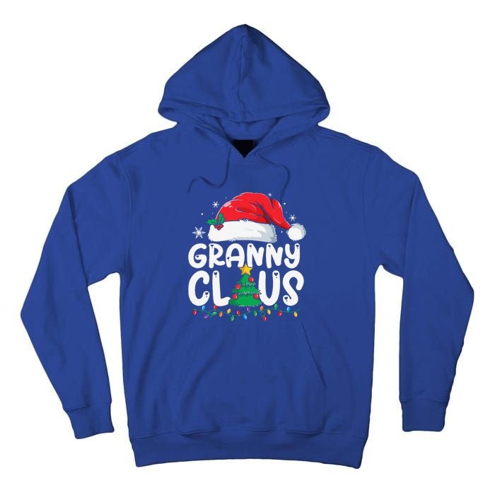 Granny Claus Matching Group Xmas Family Christmas Pajama Tall Hoodie