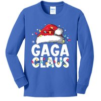 Gaga Claus Matching Family Pajamas Funny Christmas Party Gift Kids Long Sleeve Shirt