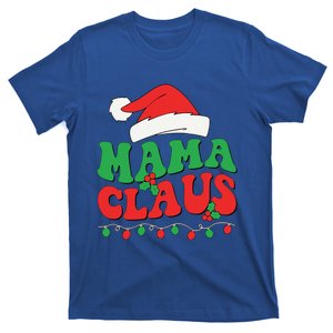 Groovy Christmas Mama Claus Team Santa Elf Matching Family T-Shirt