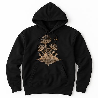 Goblincore Cottagecore Mushrooms Fungi Aesthetic Hoodie