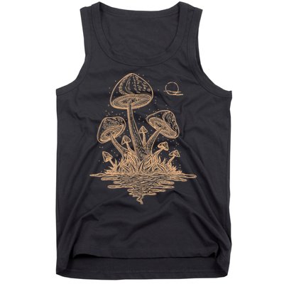 Goblincore Cottagecore Mushrooms Fungi Aesthetic Tank Top