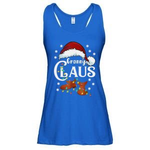 Granny Claus Matching Family Christmas Pajamas Xmas Santa Co Gift Ladies Essential Flowy Tank