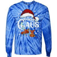 Granny Claus Matching Family Christmas Pajamas Xmas Santa Co Gift Tie-Dye Long Sleeve Shirt