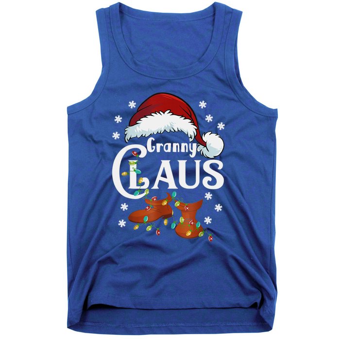 Granny Claus Matching Family Christmas Pajamas Xmas Santa Co Gift Tank Top