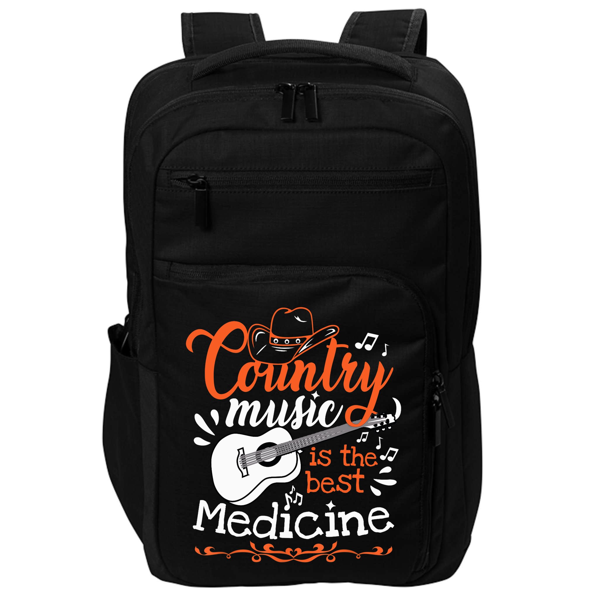 Guitar Country Music Lover Impact Tech Backpack