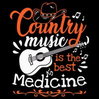 Guitar Country Music Lover Impact Tech Backpack