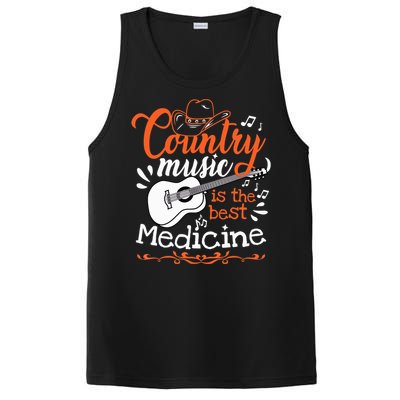 Guitar Country Music Lover PosiCharge Competitor Tank