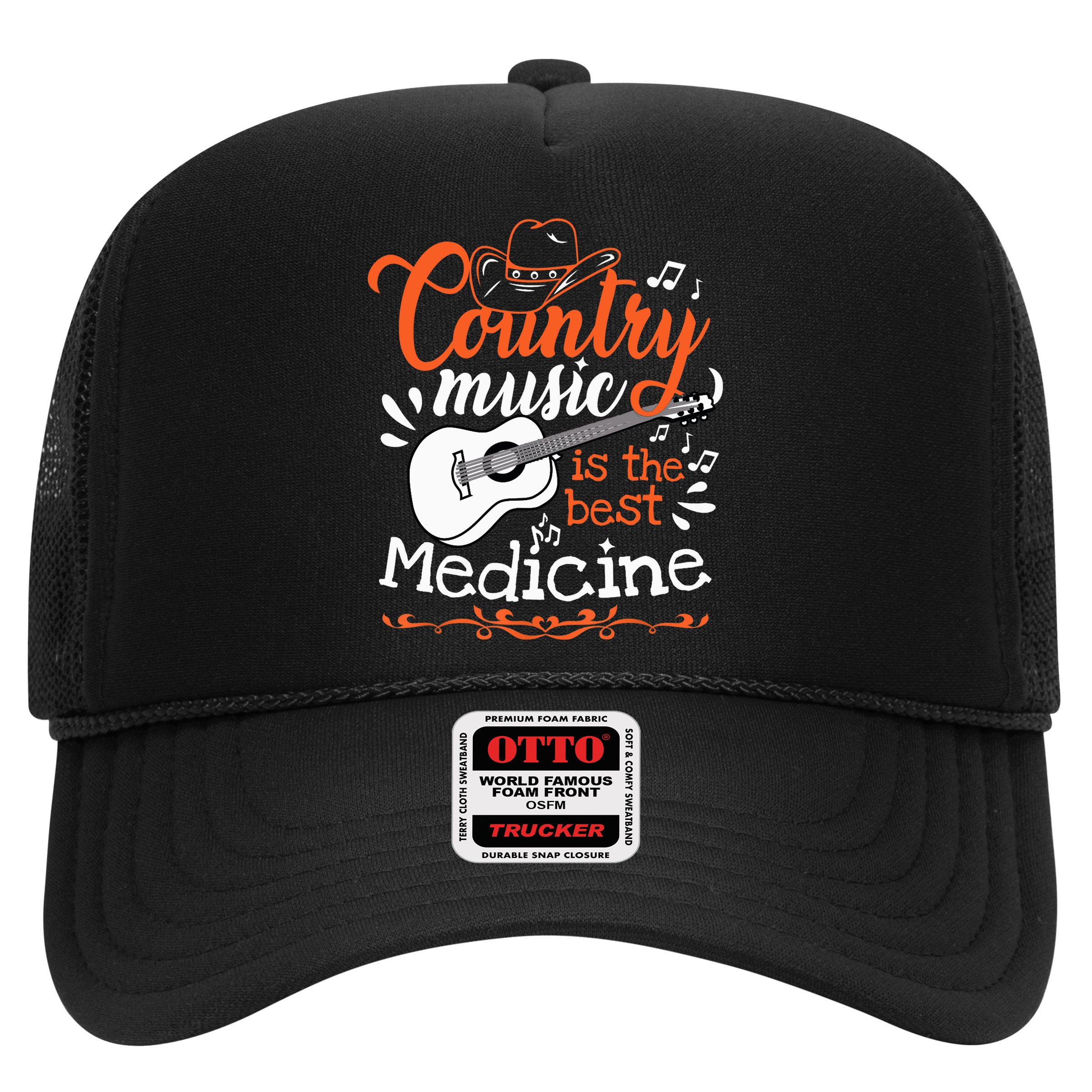 Guitar Country Music Lover Hat