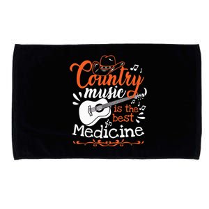 Guitar Country Music Lover Microfiber Hand Towel