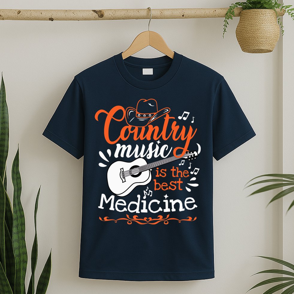 Guitar Country Music Lover T-Shirt