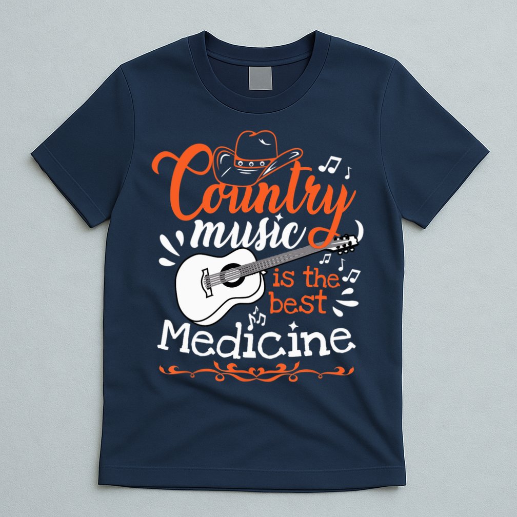 Guitar Country Music Lover T-Shirt