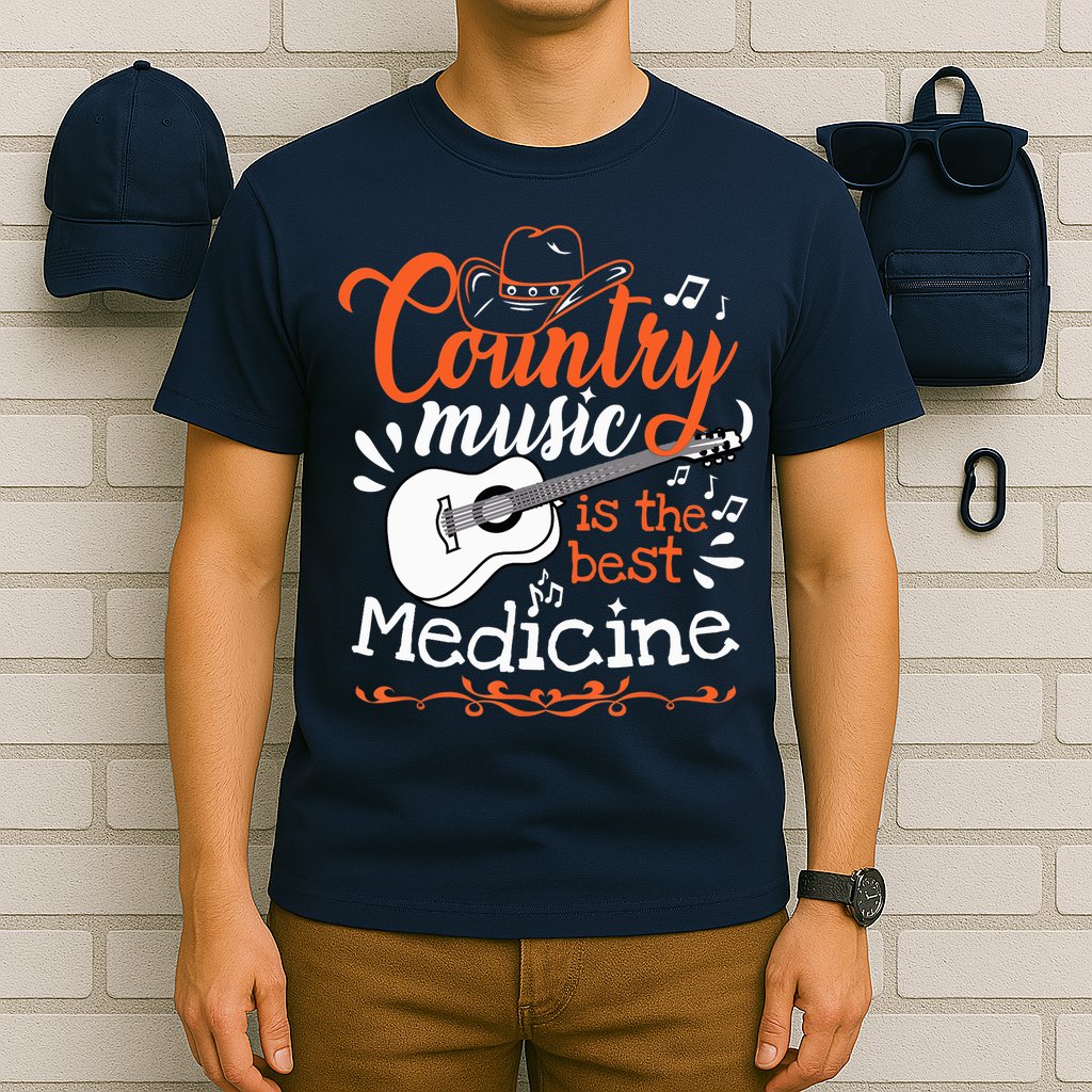 Guitar Country Music Lover T-Shirt