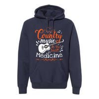 Guitar Country Music Lover Premium Hoodie