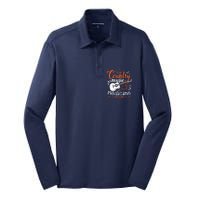 Guitar Country Music Lover Silk Touch Performance Long Sleeve Polo