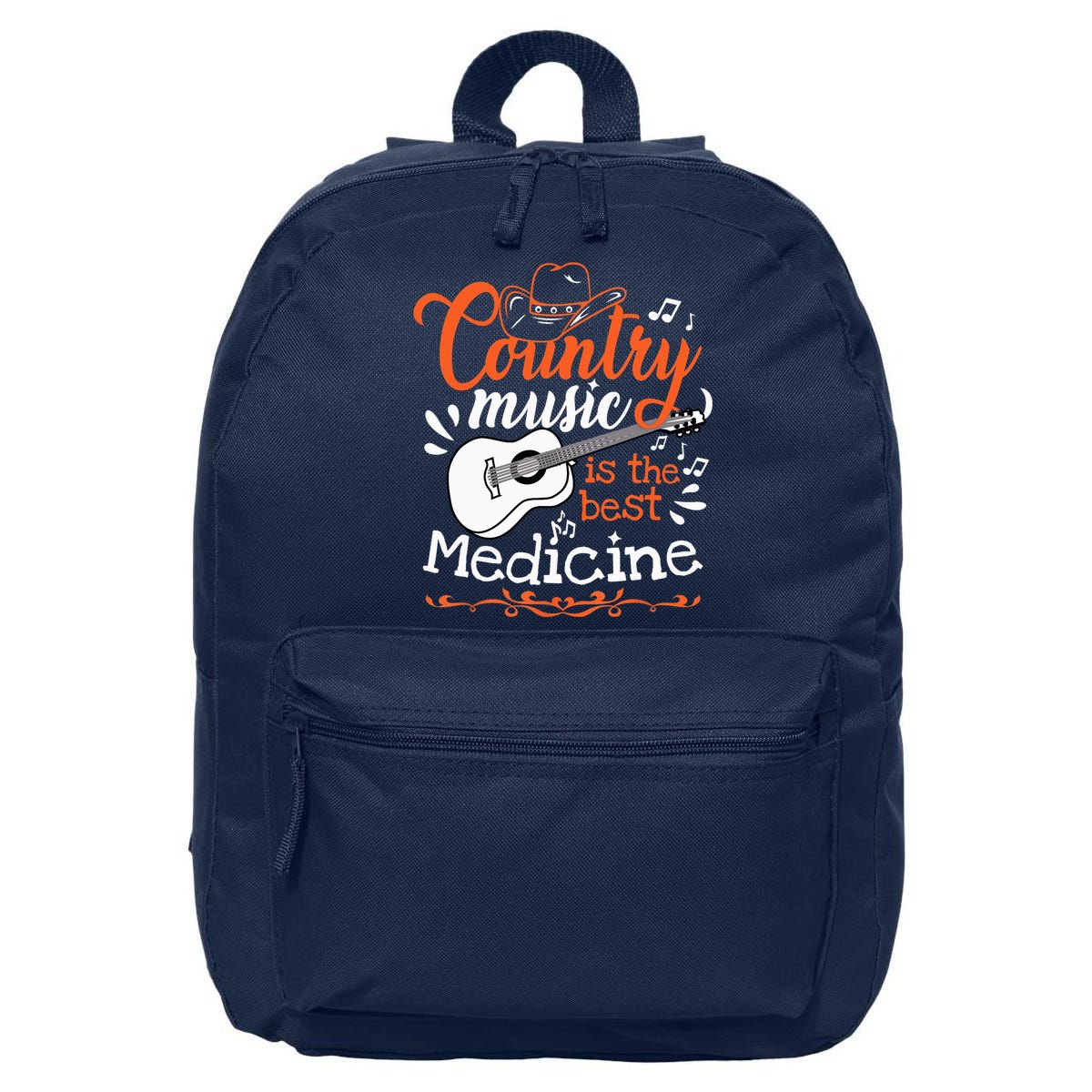 Guitar Country Music Lover 16 in Basic Backpack