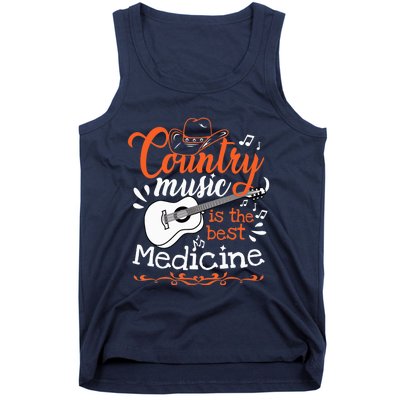 Guitar Country Music Lover Tank Top