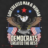 God Created Man And Woman Democrats Created The Rest 11oz C Handle Ceramic Mug