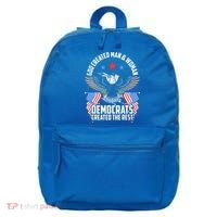 God Created Man And Woman Democrats Created The Rest 16 in Basic Backpack