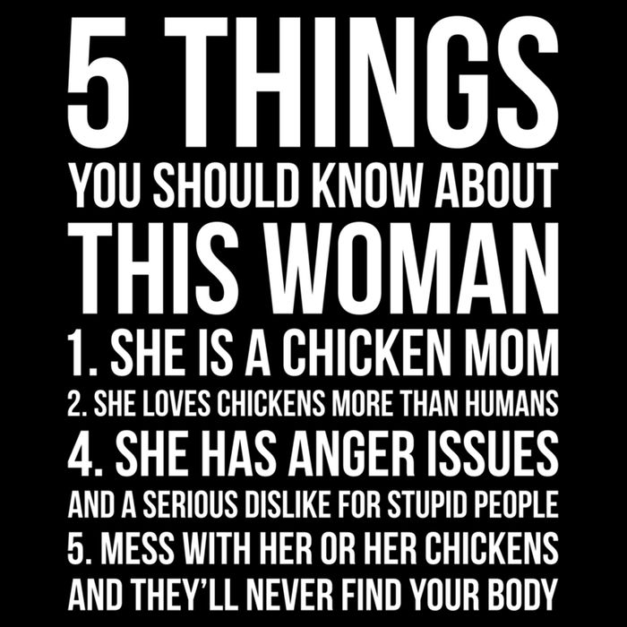 Gardening Chicken Mom 5 Things You Should Know Farmer Gift Doggie Tank