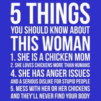 Gardening Chicken Mom 5 Things You Should Know Farmer Gift Visor